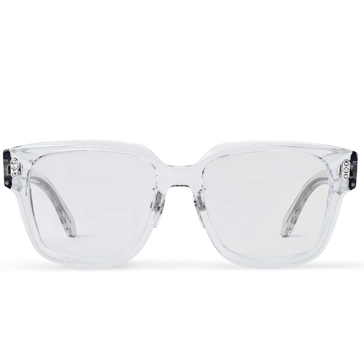 Louis Vuitton Men Square Frame White Sunglasses