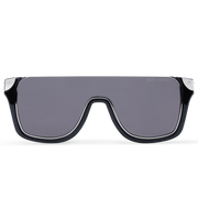 Louis Vuitton Men Mask Frame Dark Black Sunglasses
