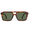 Louis Vuitton Men Square Frame Tortoise Sunglasses