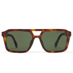 Louis Vuitton Men Square Frame Tortoise Sunglasses