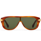Louis Vuitton Men Mask Frame Dark Tortoise Sunglasses