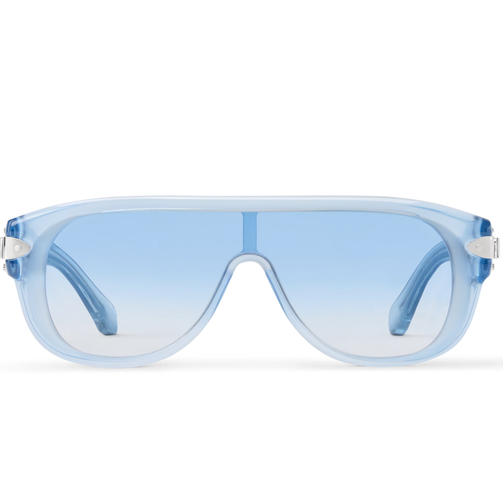 Louis Vuitton Men Mask Frame Blue Sunglasses