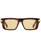Louis Vuitton Men Square Frame Dark Tortoise Sunglasses