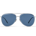 Louis Vuitton Men Pilot Frame Shiny Silver Sunglasses