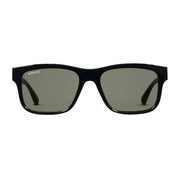 Gucci Men Rectangular Frame Grey Sunglasses