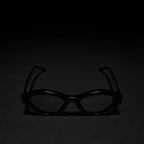 Gucci Women Cat-eye Frame Dark Black Sunglasses