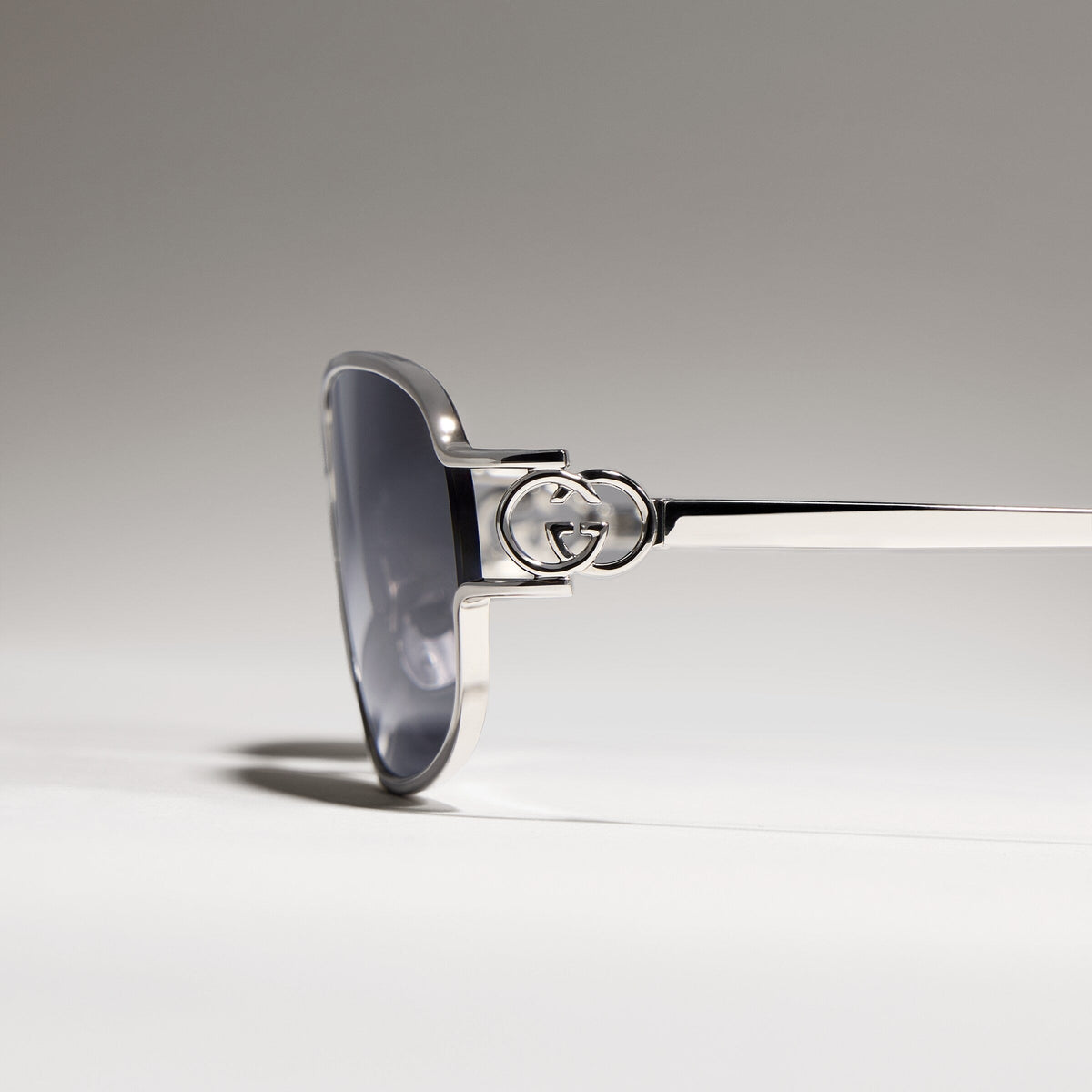 Gucci Men GG2232S Silver Sunglasses