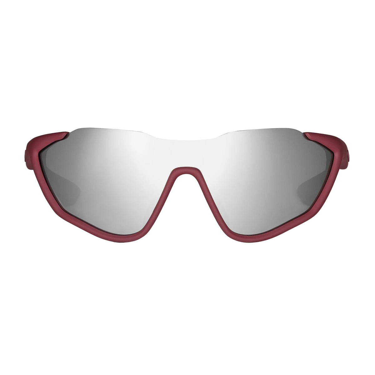 Gucci Men Mask-shaped Red Sunglasses