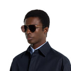 Gucci Men Pilot Gold Sunglasses