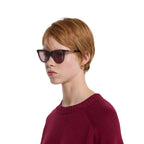 Gucci Women Cat Eye Brown Sunglasses