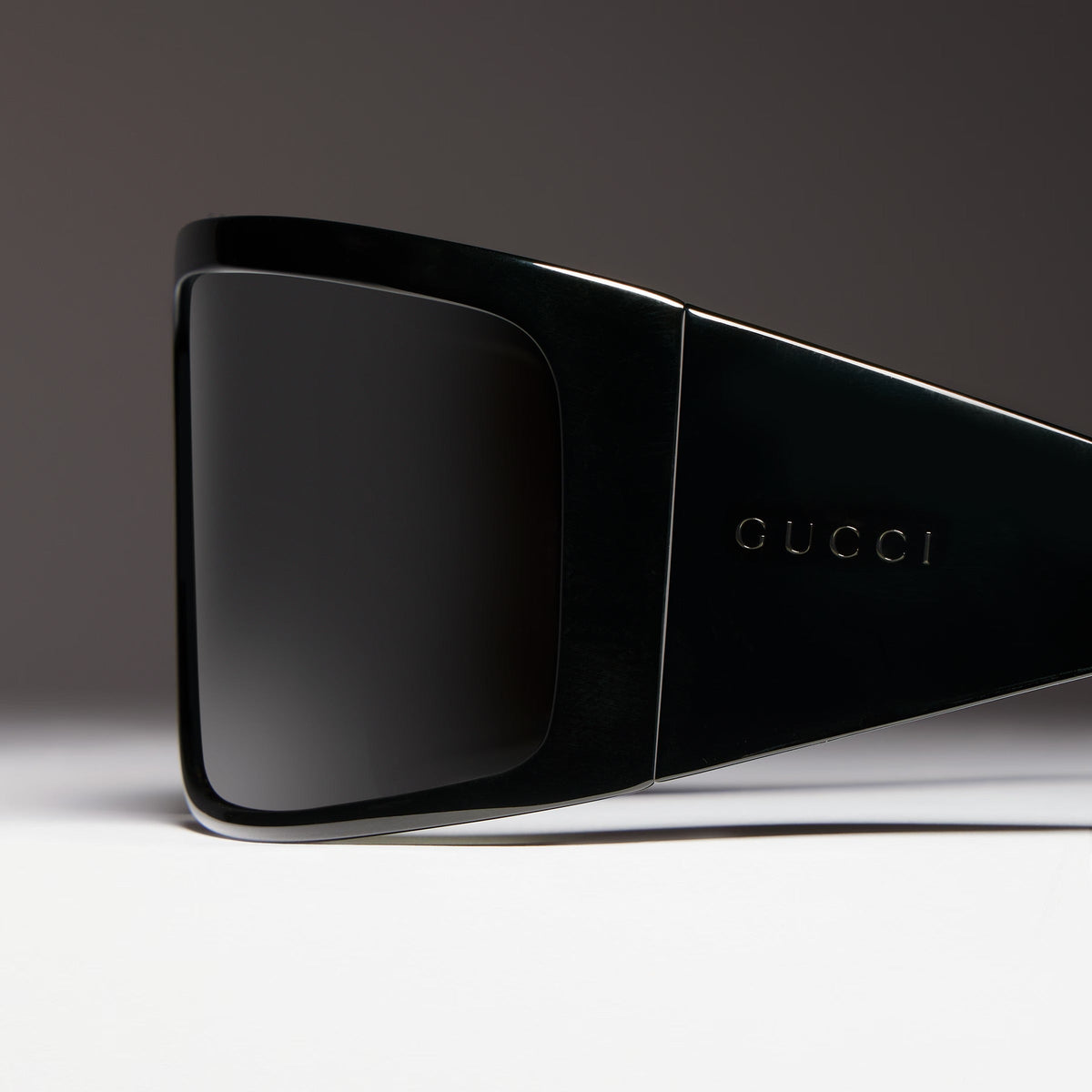 Gucci Men Mask Frame Black Sunglasses
