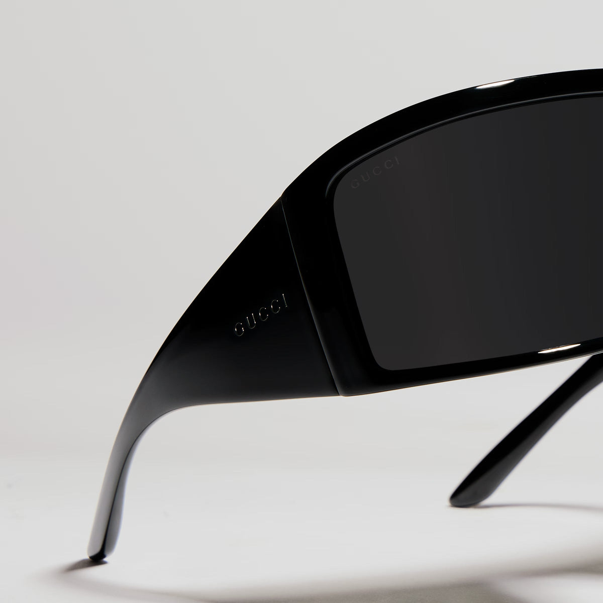 Gucci Men Mask Frame Black Sunglasses