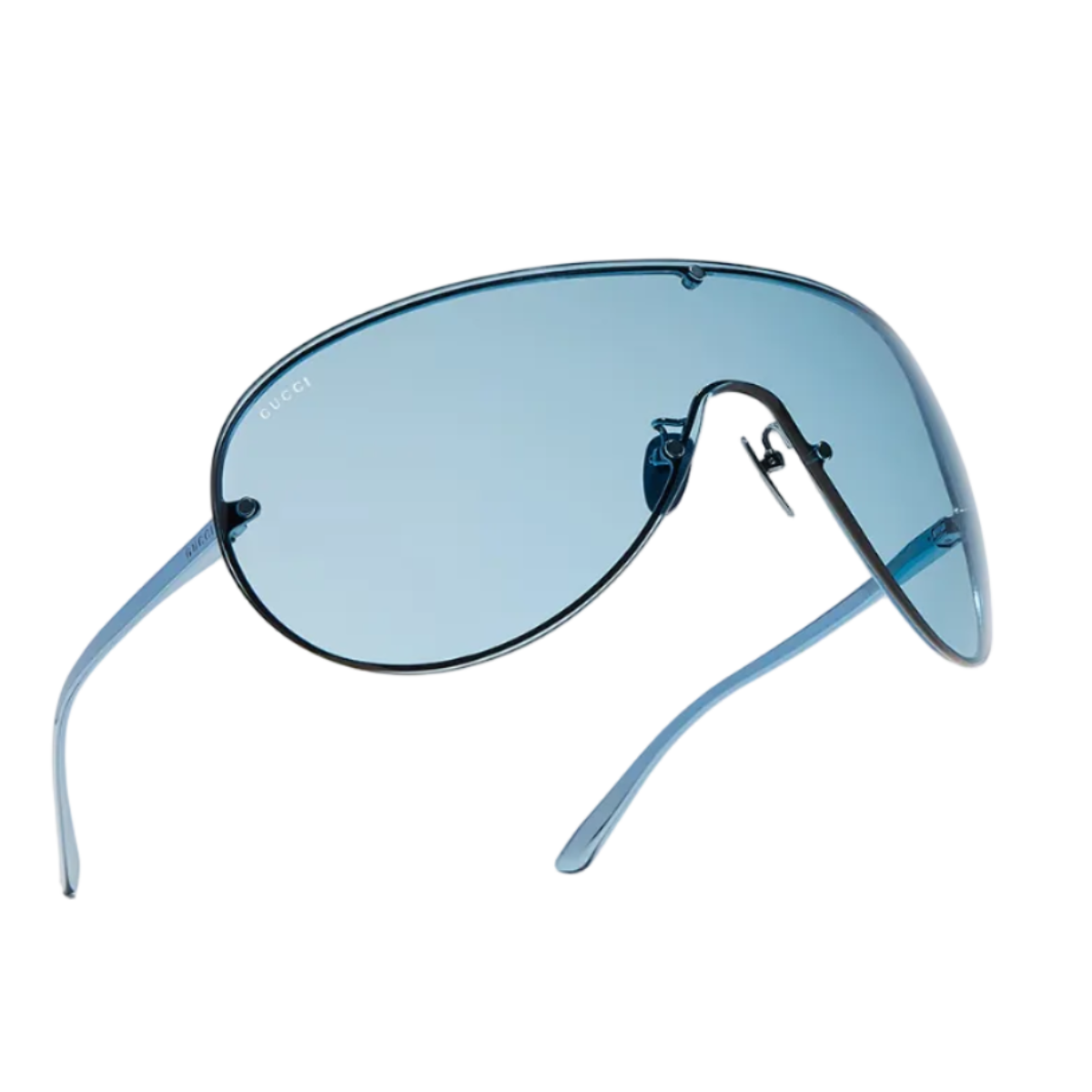 Gucci Unisex Mask Frame Blue Sunglasses