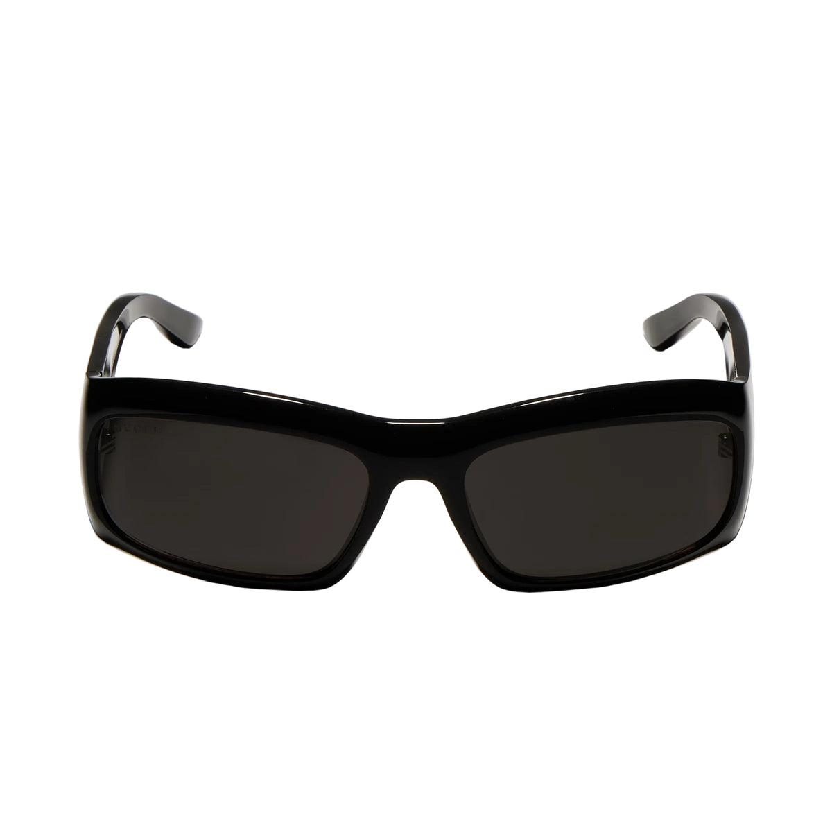 Gucci Men Rectangular Acetate Frame Black Sunglasses
