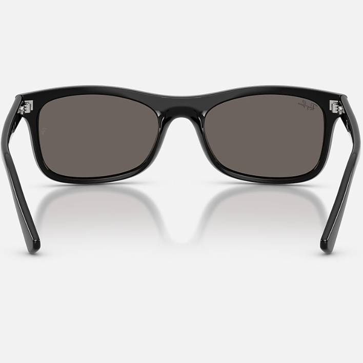 Ray Ban Men Square Frame Smoky Black Sunglasses