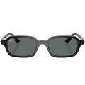 Ray Ban Men Pillow Frame Polished Black Sunglasses