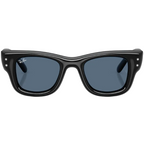Ray Ban Men Square Frame Matt Black Sunglasses