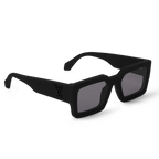 Louis Vuitton Men Square Frame Shiny Deep Black Sunglasses