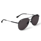Louis Vuitton Men Pilot Frame Shiny Dusty Black Sunglasses