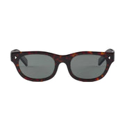 Prada Men Oval Frame Briarwood Tortoiseshell Sunglasses