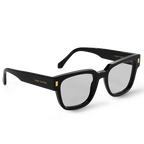 Louis Vuitton Men Sqaure Frame Shiny Ink Black Sunglasses