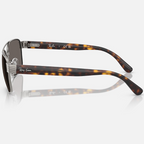 Ray Ban Men Square Frame Dusty Gunmetal Sunglasses