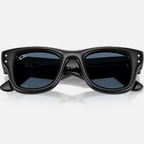 Ray Ban Men Square Frame Matt Black Sunglasses