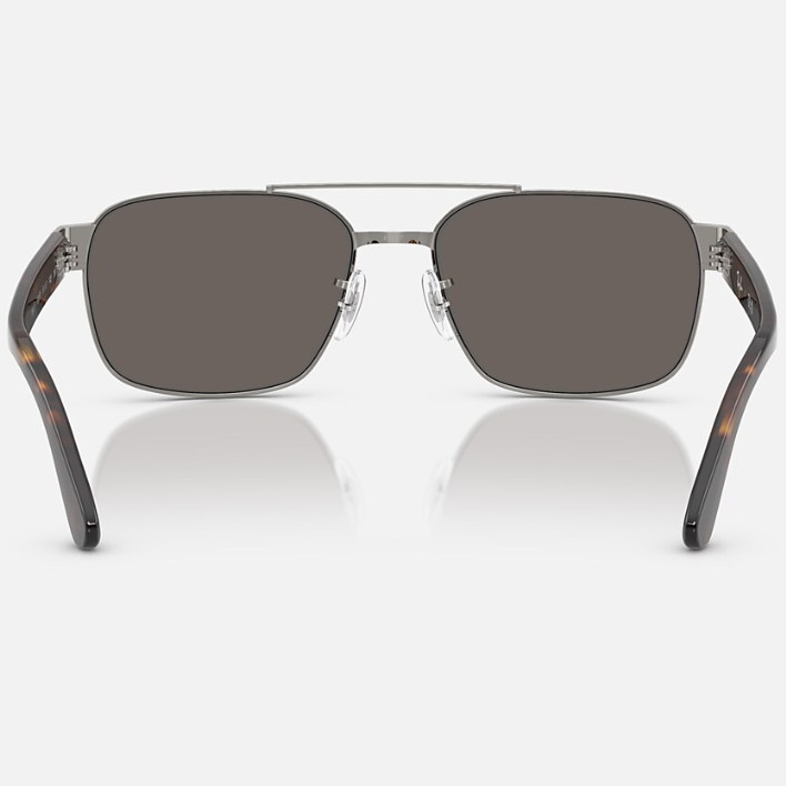 Ray Ban Men Square Frame Dusty Gunmetal Sunglasses