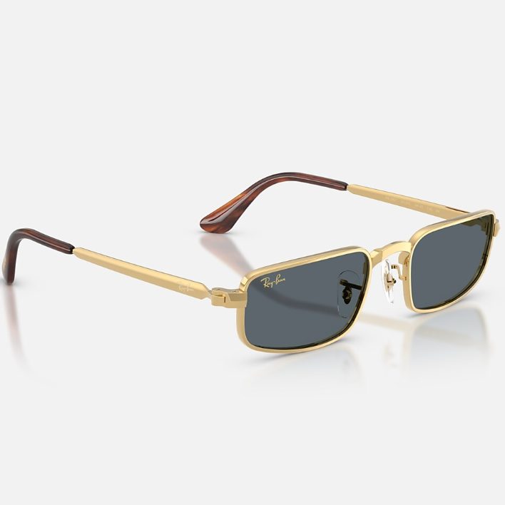 Ray Ban Women Pillow Frame Arista Gold Sunglasses