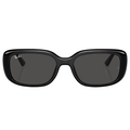 Ray Ban Men Pillow Frame Dusty Black Sunglasses