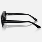 Ray Ban Men Pillow Frame Dusty Black Sunglasses