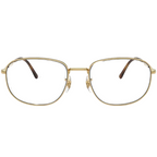 Ray Ban Women Square Frame Shiny Royal Gold Sunglasses