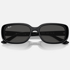 Ray Ban Men Pillow Frame Dusty Black Sunglasses