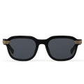 Louis Vuitton Men Square Round Frame Void Black Sunglasses