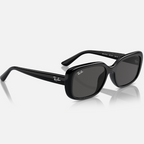 Ray Ban Men Pillow Frame Dusty Black Sunglasses