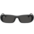 Ray Ban Men Pillow Frame Shiny Polished Black Sunglasses