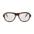 Prada Women Pilot Frame Tan Brown Sunglasses