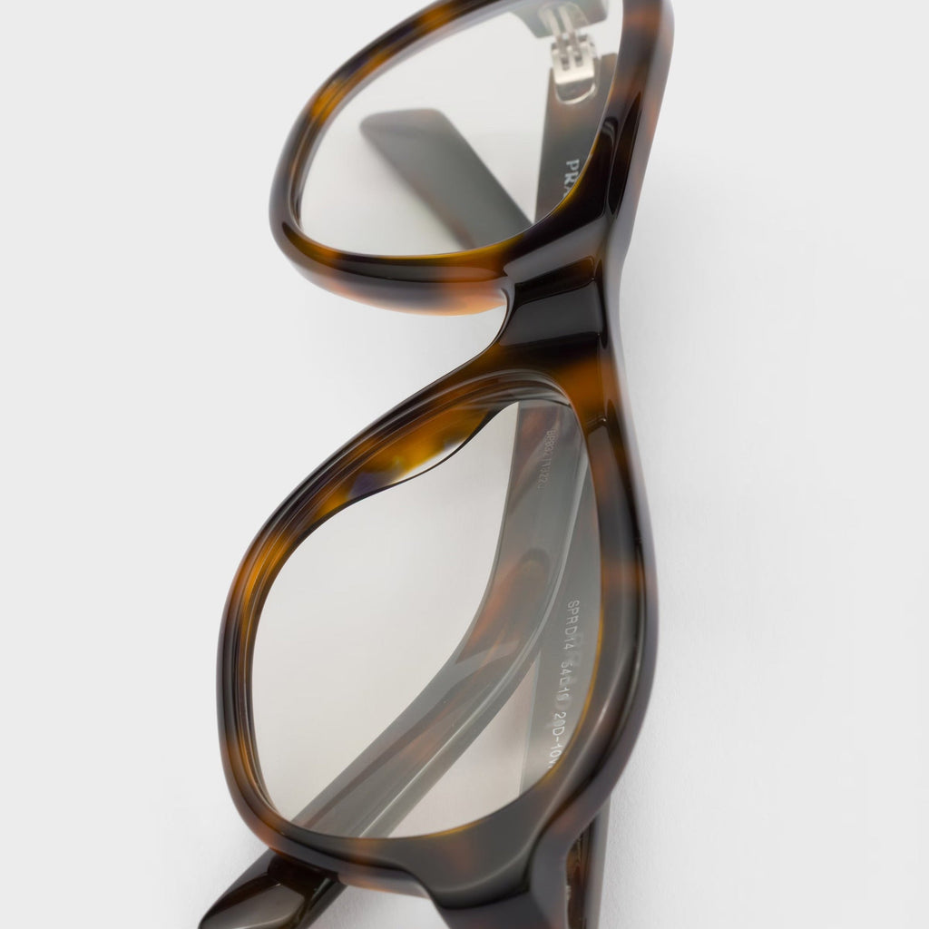 Prada Women Pilot Frame Tan Brown Sunglasses
