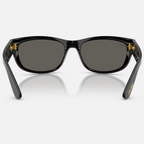 Ray Ban Men Pillow Frame Soft Black Sunglasse