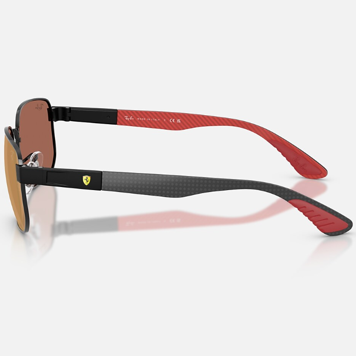 Ray Ban Women Irregular Frame Deep Black Sunglasses