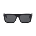 Prada Men Rectangular Frame Natural Black Sunglasses