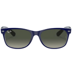 Ray Ban Men Square Frame Matte Blue Sunglasses