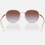 Ray Ban Women Phantos Frame Polished Rose Gold Sunglasses