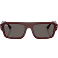 Ray Ban Men Rectangle Frame Red Sunglasses