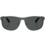 Ray Ban Men Square Frame Matte Sand Grey Sunglasses