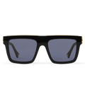 Louis Vuitton Men Square Frame Crow Black Sunglasses