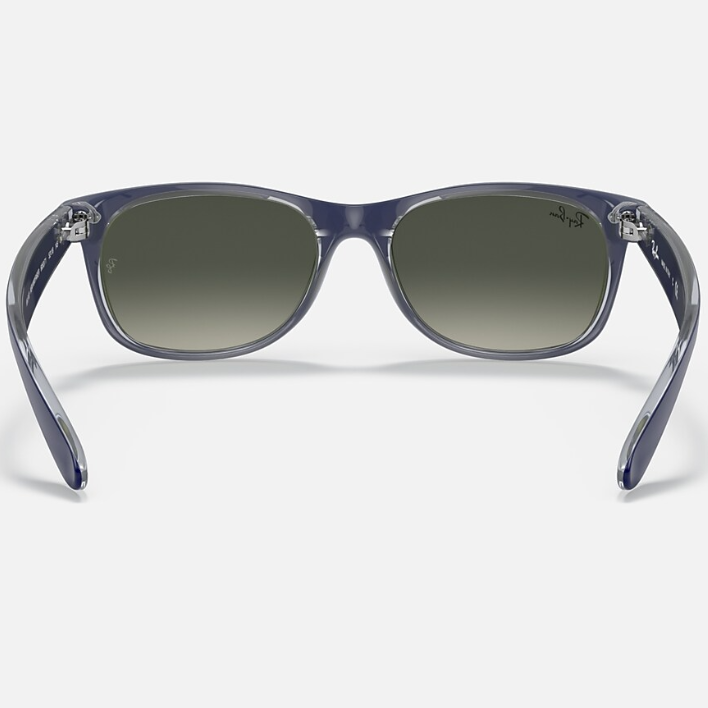 Ray Ban Men Square Frame Matte Blue Sunglasses