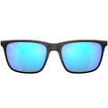 Ray Ban Men Rectangle Frame Polished Matte Black Sunglasses