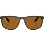 Ray Ban Men Square Frame Sand Brown Sunglasses