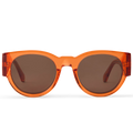 Louis Vuitton Men Round Frame Orange Sunglasses